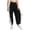 Black, variant on renvena Kids Boys Basketball Pants Side Split Press Button Athletic Sweatpants Track Bottoms Black 7-8