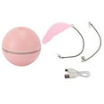 thumbnail image 2 of Interactive Cat Toys Ball,Cat Smart Automatic Teaser With Built In Drive Usb Charging Electric Rolling Ball Toy With Feather And Bell For Kitten And Dog Playing, 2 of 8