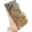 Gold, variant on Leopard Cheetah Bling Glitter Magnetic Phone Case iPhone, Compatible with (Black,iPhone 17)