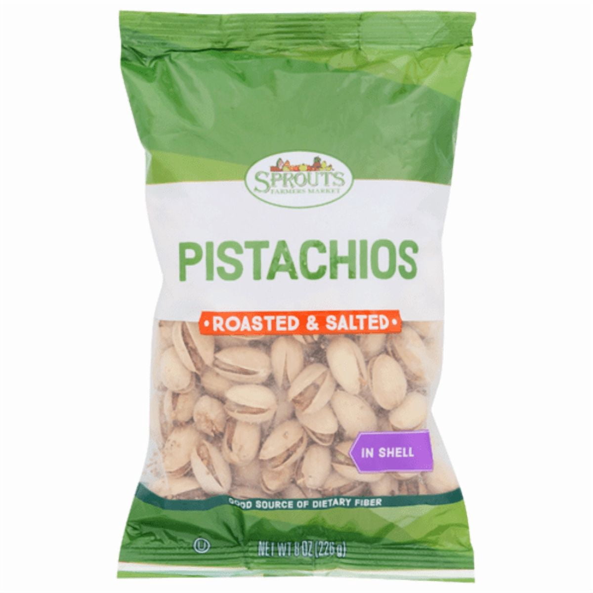Sprouts Roasted Salted Pistachios In Shell 8 oz (Pack of 2)