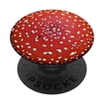 thumbnail image 1 of Hongos PopSockets PopGrip, agárico y amanita, con forma de mosca roja, 1 of 6