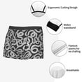 thumbnail image 5 of Wukai Snake Print Men’s Underwear Breathable Boxer Briefs,&nbsp;Moisture Wicking & Breathable-XX-Large, 5 of 7