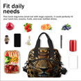 thumbnail image 7 of Herdesigns Leopard Insulated Lunch Bag for Women Men Adults Large Reusable Lunch Box Animal Print Leakproof Cooler Tote Bags with Adjustable Shoulder Strap, 7 of 7
