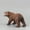 C, variant on B Preschool Educational Toys Miniature Brown Bear Cub Figure For Kids Animal Figurines Collection