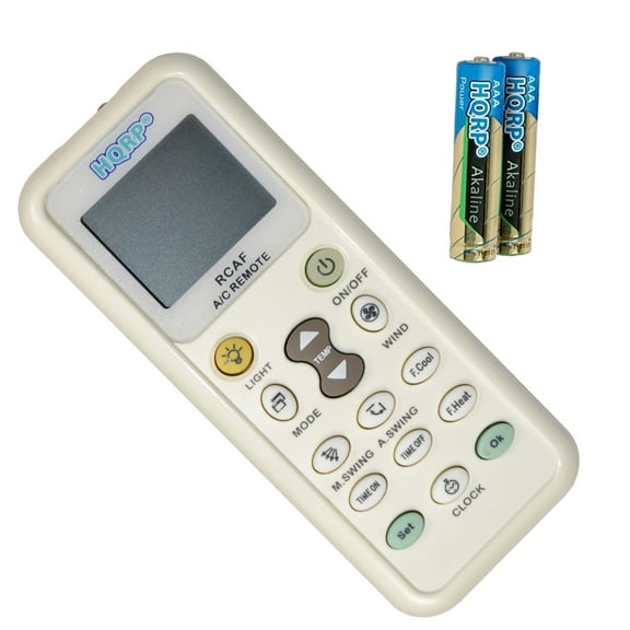 HQRP Remote Control Compatible with Haier HWR10XC6-T / HWR06XC9 / HWR08XC / HWR08XC7 / HWR08XC7-T / HWR08XC9 / HWR08XC5 / HWR10XC5 / HWR12XC5 / HWR10XC5-T / HWR10XC6 Air Conditioner Controller