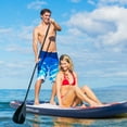 thumbnail image 3 of Goplus 11' Inflatable Stand Up Paddle Board Surfboard W/Pump Aluminum Paddle, 3 of 10