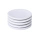 thumbnail image 3 of 5 Piezas Casa de de Comida de Cerámica Blanca Platos Suministros de Cocina Decoración Accesorios de Comedor Hugo Miniaturas de casa de muñecas, 3 of 9