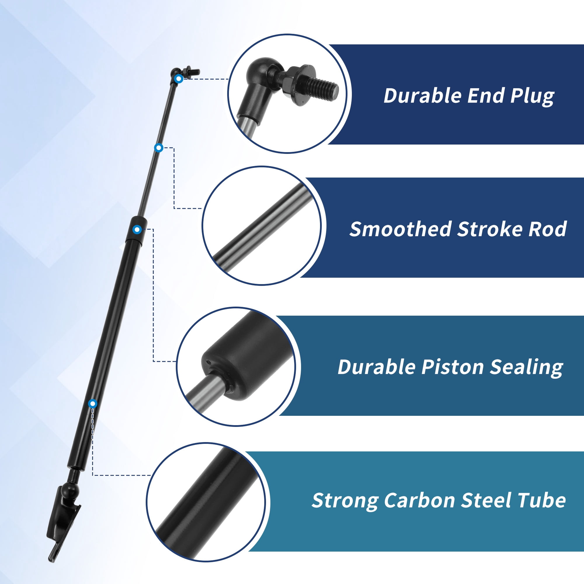 Unique Bargains Tailgate Lift Support Struts for Subaru Crosstrek 2018-2023 Models