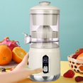 thumbnail image 3 of ABPWLY Fruit Mixer Blender Wireless Portable Orange Juicer, 1300mAh Battery, LCD Display, Non-Slip Base, 600ml Capacity, for Home, Travel, Easy Clean,Charging, 3 of 5