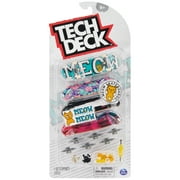 Tech Deck, Ultra DLX Fingerboard 4-Pack, Meow Skateboards, Customizable Collectibles Toys