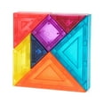thumbnail image 2 of Bloques de construcción Tangram magnéticos 3D Rompecabezas para niños Reconocimiento de formas Tangrams, 2 of 10