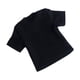 thumbnail image 5 of Camiseta masculina en miniatura a escala 1:6, ropa informal y pequeña para hombre de 12 pulgadas Negro, 5 of 9
