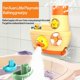 thumbnail image 3 of Juguetes De Baño Para Bebés Pato De Dibujos Animados Juguetes De Agua Ventosa Barco Juguetes Bañera Juguetes De Pared Para Baño Ducha Vogacara FN006100-00, 3 of 6