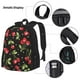 thumbnail image 3 of Easygdp Sweet Red Cherry Mochila para Niños y Niñas con Set de Caja de Almuerzo y Estuche para Lápices 3 en 1, Mochila Escolar Estampada para Adolescentes, 3 of 7