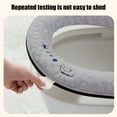 thumbnail image 5 of YgkuHd Toilet Seat Cover, Winter Models Of The Toilet Seat Plushs Toilet Seat Cushion Thickened Toilet Seat Washable Toilet Seat Washers Washable D Shapetoilet Seat Cushion (Gray), 5 of 6