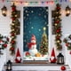 thumbnail image 5 of Uuiauoio Festive Christmas Door Cover with Design,Polyester Door Curtain for Holiday Home Decor, Seasonal Wall and Entryway Decoration for Parties and Family Gatherings,Festival Party Decoration, 5 of 6