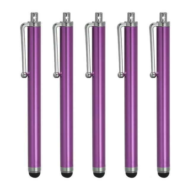 Táctil Pantalla Lápiz, Alta Sensibilidad y Precisión, Capacitivo Lápiz para Todas Táctil Pantalla Dispositivos Púrpura, Paquete de 5