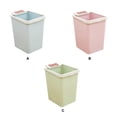 thumbnail image 2 of Inteprter Cesta de papel grande Simple y de moda para el hogar, la caja de la bolsa de basura es fácil de extraer el cubo de basura de la cocina Suministros de limpieza para el hogar azul, 2 of 6