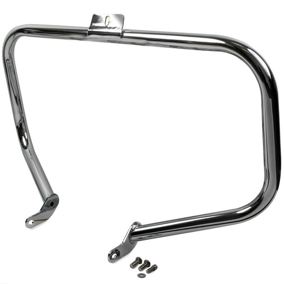 Krator Engine Guard Highway Crash Bar Compatible with Harley Davidson Heritage Softail Classic FLSTC 2000-2017