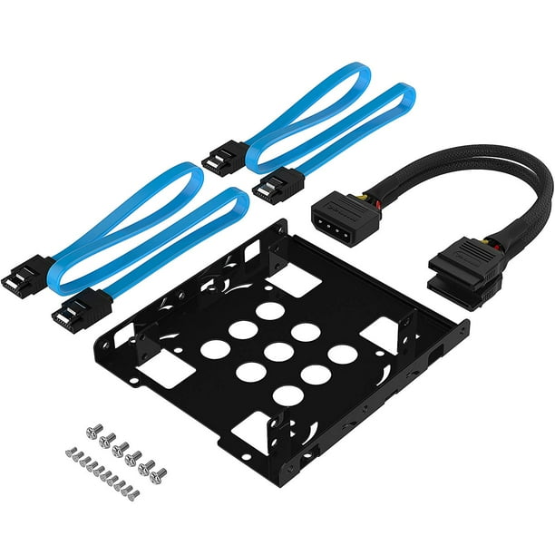 Sabrent 3 5 Inch To X2 Ssd 2 5 Inch Internal Hard Drive Mounting Kit Sata And Power Cables Included Bk Hdcc Walmart Com Walmart Com