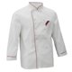 thumbnail image 5 of Chaqueta de chef de manga larga, ropa de cocina de hotel para hombres y mujeres XXXL, 5 of 9