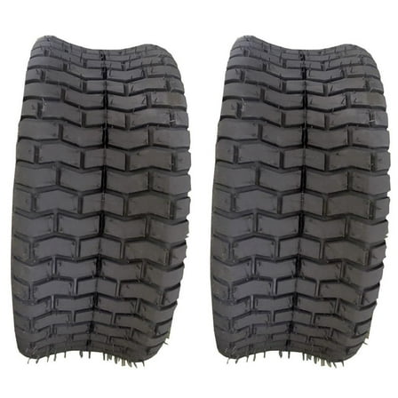 Ktaxon 2 Pack 16x6.50-8 Lawn Mower Turf Tires, Garden Mower Tractor Cart Tires, 4PR Golf Cart Tires, Tubeless