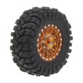 thumbnail image 3 of Juego de 4 llantas de metal shaofei con bloqueo de cuentas 62 x 24 mm 1,2 pulgadas para coche RC Crawler Axial SCX24 AX de 1/18 y 1/24 color negro, 3 of 5