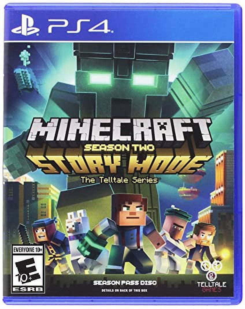Free Shipping! Minecraft Story MODE Season Pass Disc PlayStation
