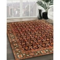 thumbnail image 3 of Ahgly Company Machine Washable Indoor Rectangle Traditional Saffron Red Area Rugs, 5' x 7', 3 of 7