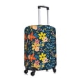 thumbnail image 3 of Picia Blue Floral Luggage Protector Cover Thicken Suitcase Protector Cover Fit 18-32 Inch Luggage-Small, 3 of 9