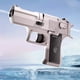 thumbnail image 1 of Juguetes de piscina, juguetes para bebés, juguetes para niños pequeños, juguete de agua bidireccional de doble cabeza y doble cara, juguete de truco, pistola de agua de juguete de plástico con rociado, 1 of 6