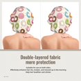 thumbnail image 2 of Naloa Colorful Donuts Adjustable Hair Bonnet for Sleeping, Hair Wrap Sleep Cap Turban for Women Men, Curly Straight Hair Long Large Braid Unisex, 2 of 6