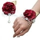 thumbnail image 2 of Pin para la muñeca con cuentas de hojas de oro, popular en Europa y América, ramillete de perlas y diamantes de imitación, para novia y novio, suministros para fiestas, 2 of 6