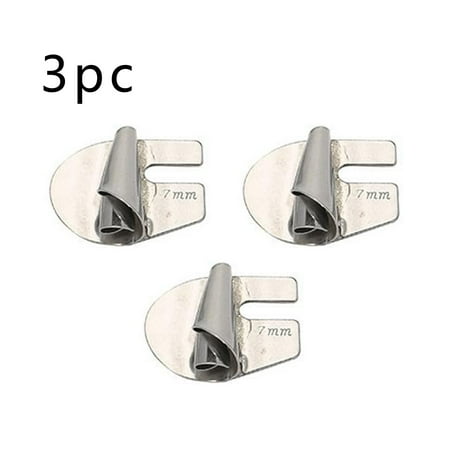 

PeiBai 3Pc Sew Rolled Hem Spiral Curler Flat Car Household Sewing Machine Bicycle Universal Towel Wrapping and Pulling Tube