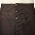 thumbnail image 2 of BLESSUME Men's Renaissance Pants Medieval Viking Trousers Pirate Costume Back Lace Up Shorts, 2 of 6