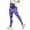 Z1-Dark Purple, variant on Leggings with Pockets for Women Cute Casual Yoga Pants Breathable Tummy Control Capris AG for Size L