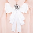 thumbnail image 4 of Qarigey Broche de aleación para colgar, tamaño compacto, mano de obra fina, joyería de moda para mujer, firmeza, pasador de pecho para mujer Accesorios de disfraces Blanco Qarigey  AP017679-01, 4 of 6