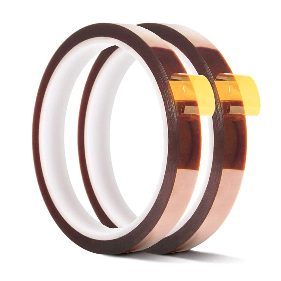 BUTTERFLY- A-Sub 4 Rolls Polyimide High Temperature Tapes Heat Resistant Kapton 10Mm, 20Mm