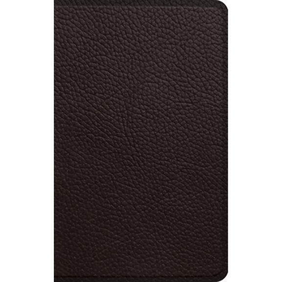 Pre-Owned ESV Pocket Bible (Buffalo Leather, Deep Brown): Holy Bible, English Standard Version, 9781433568855, 1433568853, Paperback,