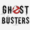 thumbnail image 2 of Women's Ghostbusters Scratchy Text Logo Graphic Tee White Small, 2 of 4