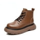 thumbnail image 3 of Botines Martin 2022, zapatos de estilo callejero de moda para mujer, zapatos de plataforma de cuero con cordones, botas, 3 of 4