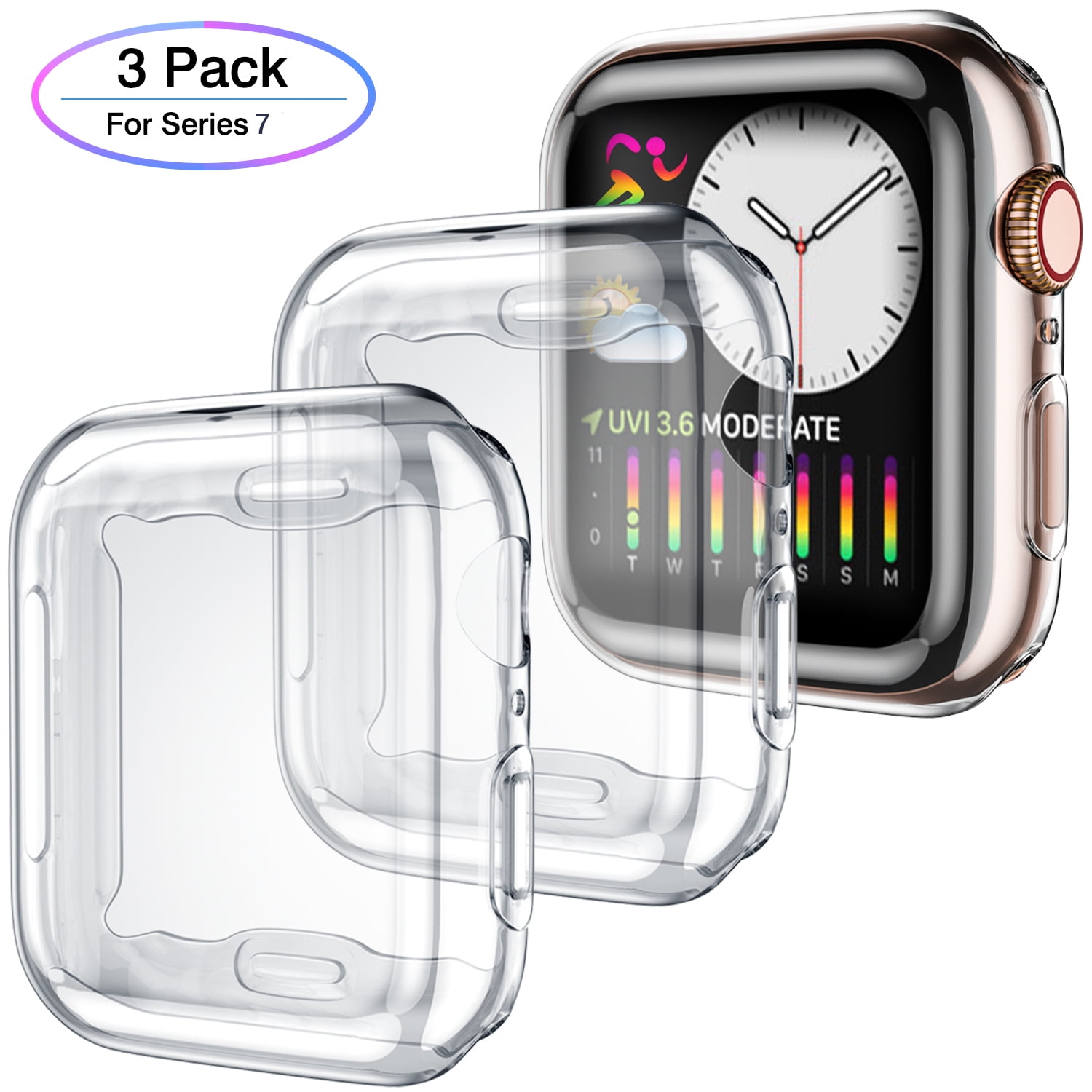 Apple Watch Series 3, 42MM, GPS, Space Gray Aluminum Case, Black 