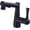 Black, variant on Single Hole Bathroom Faucet with Pull Out Dual Mode Mixer Tap for Hot and Cold Water Liftable Single Handle 360° Rotating and Retractable Pull Down Sink Faucet,Black