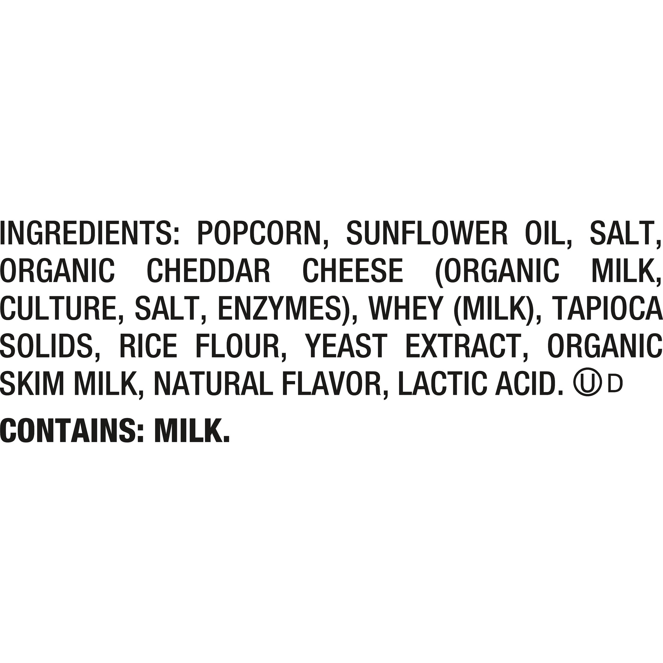 (3 pack) SKINNYPOP Gluten-Free White Cheddar Popcorn Snack, 4.4 oz Bag