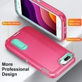 thumbnail image 2 of ULAK iPhone 8 Plus / 7 Plus / 6 Plus / 6s Plus Case, Heavy Duty Shockproof Bumper Phone Case for Apple iPhone 8Plus 7Plus 6Plus 6SPlus for Boys Men Women Girls, Pink, 2 of 8