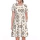 thumbnail image 1 of Disketp Anchors with Rope para Vestido de Manga Corta para Mujeres, Vestidos de Verano para Mujeres, Casual y Holgado para la Playa, 1 of 6