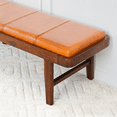 thumbnail image 3 of Newboti Furniture Maddox Bench (Tan Leather) 16933, 3 of 7