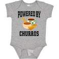 thumbnail image 3 of Inktastic Powered by Churros and Chocolate Boys or Girls Baby Bodysuit, 3 of 5