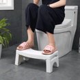 thumbnail image 3 of Bathroom Squat Toilet Stool Footstool Recommended for All Ages Fits All Toilets, 3 of 6