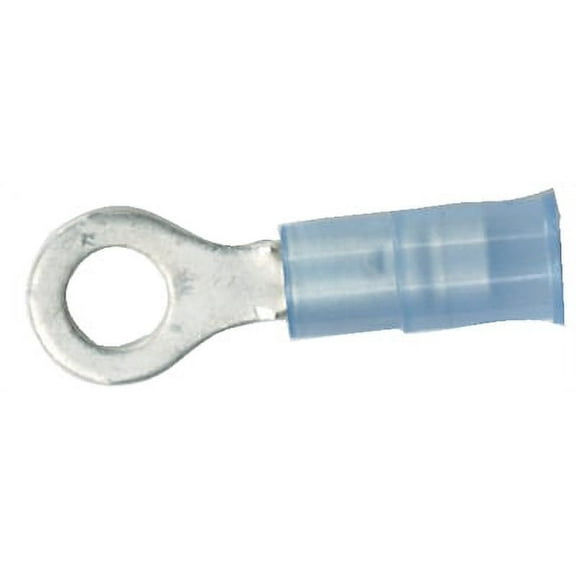 Ancor 230206 Nylon Insulated Ring Terminal 22-18 Gauge Wire Red 5 Pack